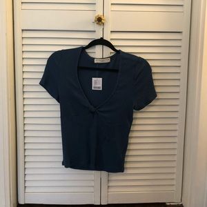 Urban outfitters front tie top